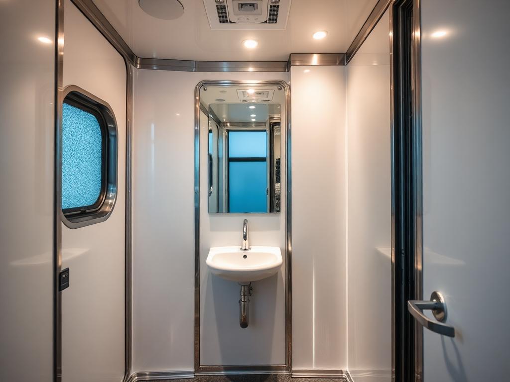Luxury Restroom Trailers in Advance, NC